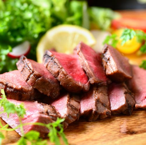 厚切り上牛タンの柔らかステーキ