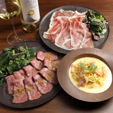 ~黑船亭特別套餐~ 5,000日圓(含稅)共8道菜品,含甜點和飲料★