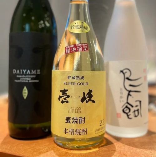 焼酎はグラス390円～と日常使いに嬉しい手頃な価格設定