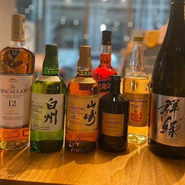 コースの飲み放題は充実のラインナップ。