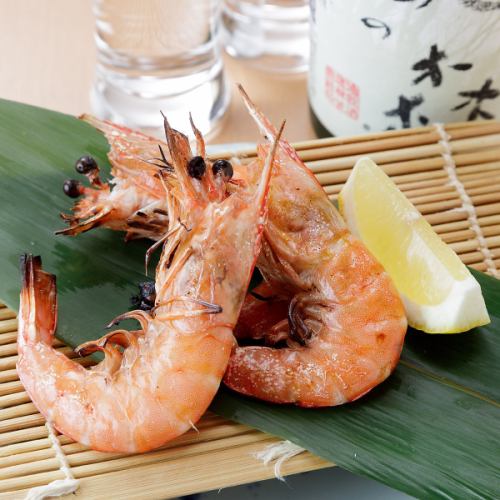 Shrimp grilled with salt (1 piece)