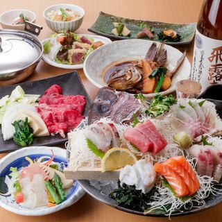旬の食材をふんだんに使った冬の宴会・会席コースを多数ご用意しております！