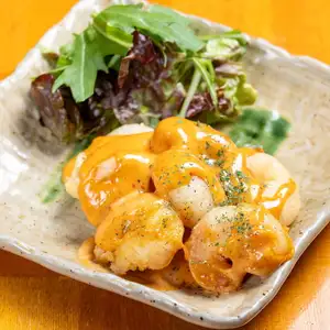 Spicy adult-style shrimp mayonnaise