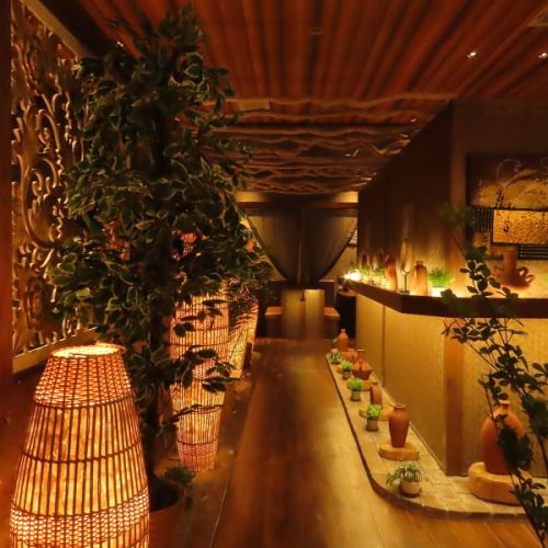 癒しのバリ島リゾート空間。店舗も、一点モノ。