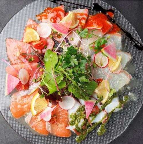 Carpaccio full of sea ~ Speaking of steaming shop, this! ~