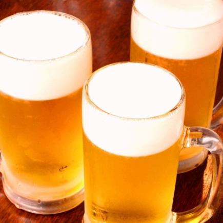 Over 50 types of drinks!! 2-hour all-you-can-drink with draft beer for 2,200 yen ⇒ 1,540 yen ♪ Perfect for drinking parties in the Gotanda area ◎