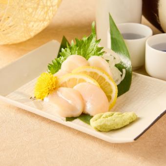 扇贝刺身