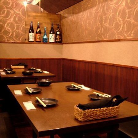 Conveniently located 1 minute walk from Yokogawa Station! We have semi-private rooms available to accommodate various numbers of people!
