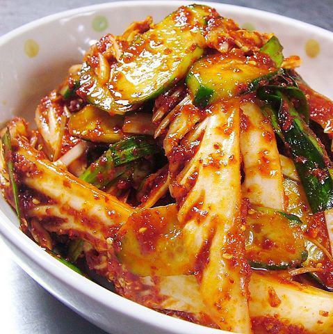 Raw kimchi
