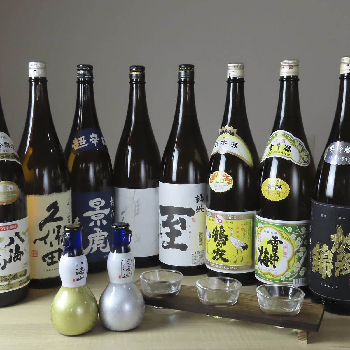 可以品尝新潟限定当地酒的餐厅