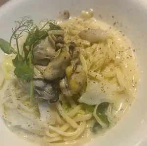 굴 크림 파스타