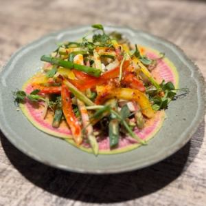 糸島野菜のやみつき棒棒鶏