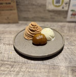 自家製!糸島栗のモンブラン