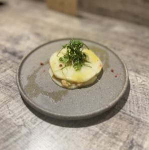 ズワイガニのラビオリ