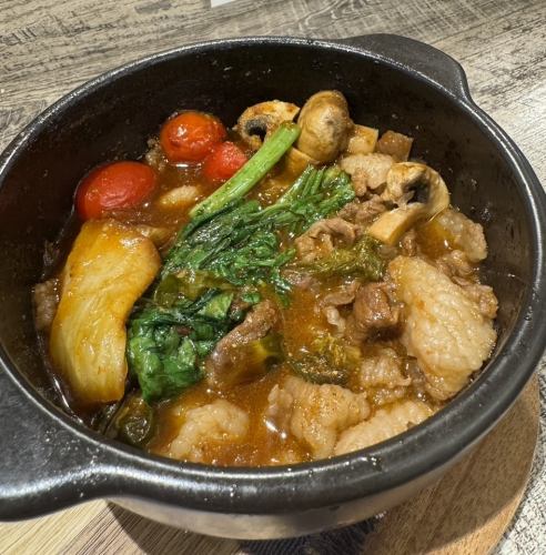 超希少!糸島穴熊のトマトすき焼き