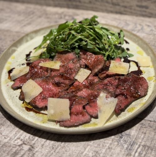 糸島牛のタリアータ
