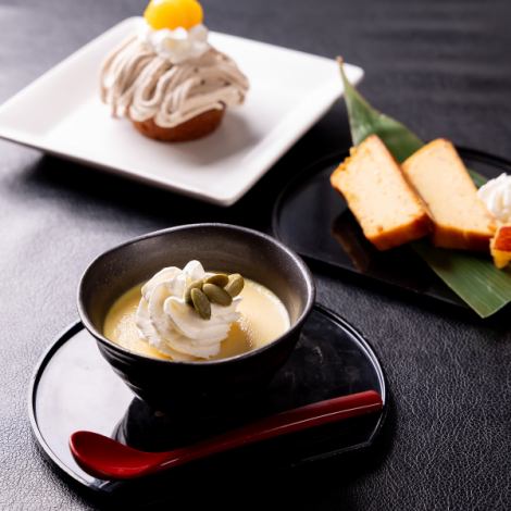 【ランチセット】はサラダ、デザート付き♪