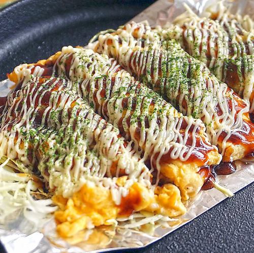 チーズ入り肉厚とんぺい焼き