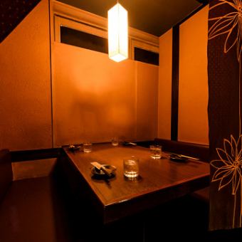 The perfect space for after work, drinking parties with friends, dates, and anniversaries.We have a variety of private rooms available, so you can use them for a wide range of occasions.