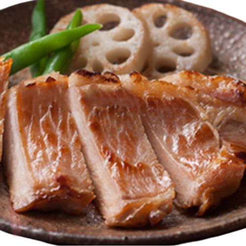 Kagoshima black pork salt grill