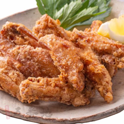 fried garlic chicken wings