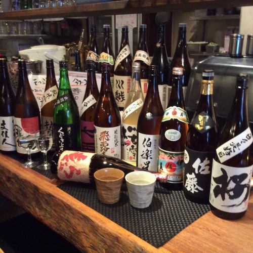 こだわりの日本酒は種類豊富！日本酒の奥深さを体験