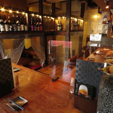 人気のテーブル席でお洒落オトクな女子会♪