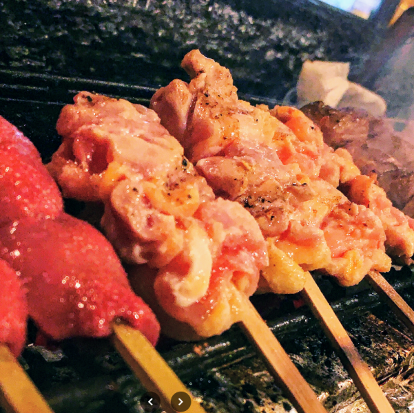 【お酒との相性抜群◎】水郷赤鶏を味わう！絶品焼き鳥242円(税込)～