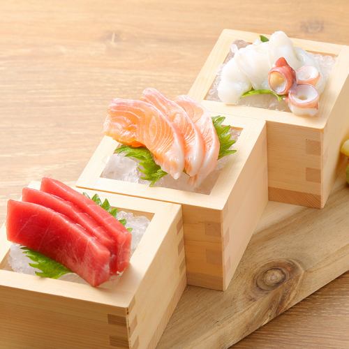 Recommended 3 kinds of sashimi