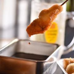 <October/November> Kushikatsu course [★120 minutes premium all-you-can-drink including draft beer]