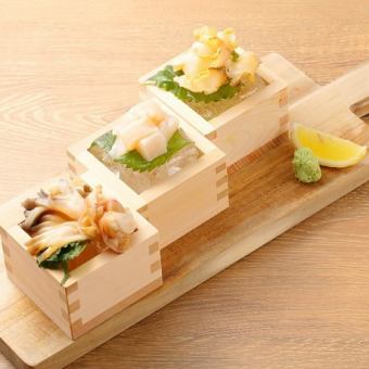 3種北海道貝類拼盤