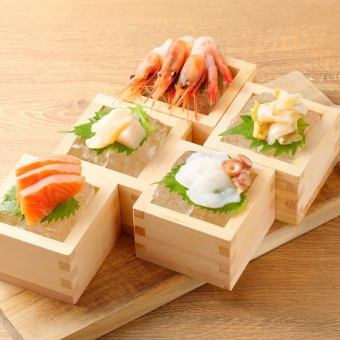5 kinds of Hokkaido seafood (for 3 people)