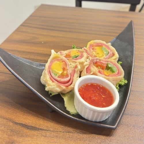 トマトベーコン天ぷら