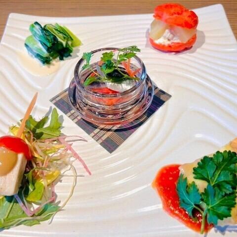 本日の前菜5種盛り合わせ