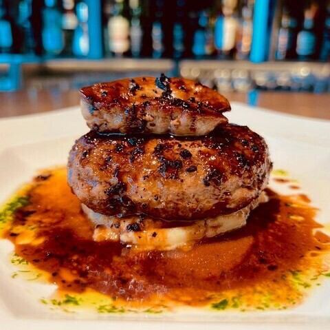 【贅沢な組み合わせ】HOBLOTハンバーグ ロッシーニスタイル