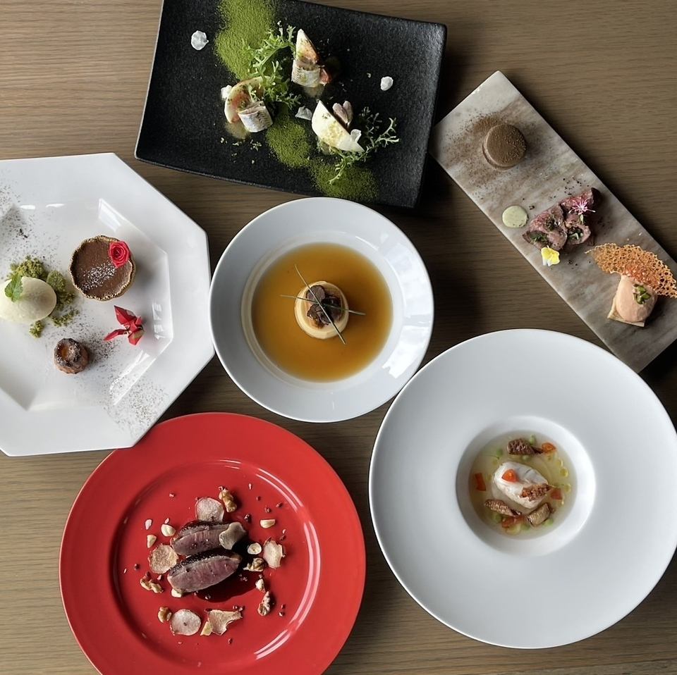 新しいフレンチのスタイル【和フレンチ】と特別なシャンパンを楽しめるお店です♪