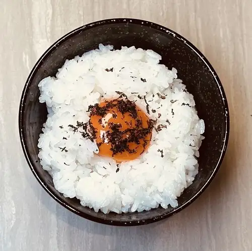 Truffle egg rice
