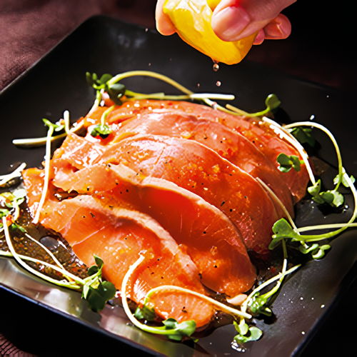 サーモンのカルパッチョ