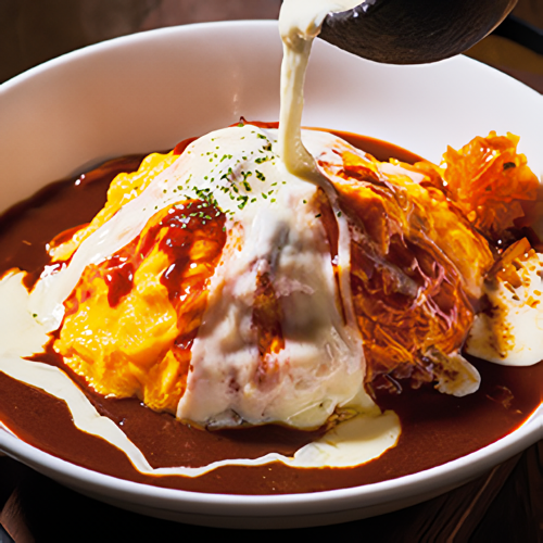 チョモランマオムライス