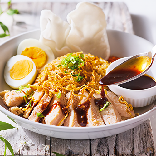 特製シンガポールチキンピラフ