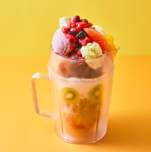 相撲レスラーパフェ