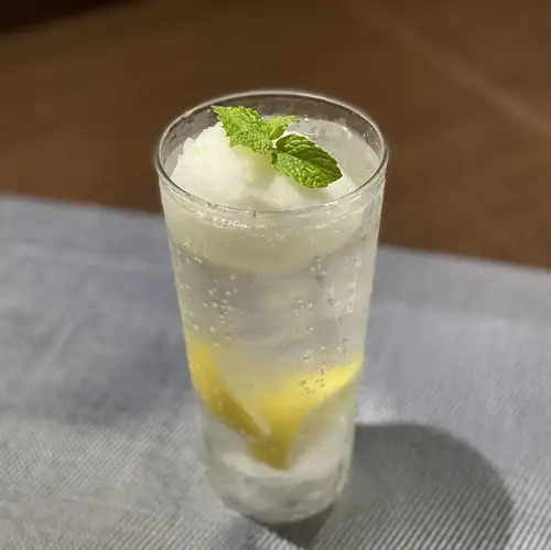 こだわりのレモンシャーベットサワー