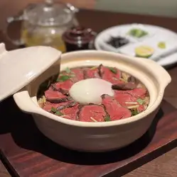 松茸香る あか牛ヒレのひつまぶし風土鍋ご飯