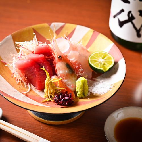 Assorted sashimi 3 items