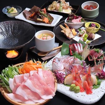 お料理全8皿12品+2時間飲み放題付★6000円(税込)コース