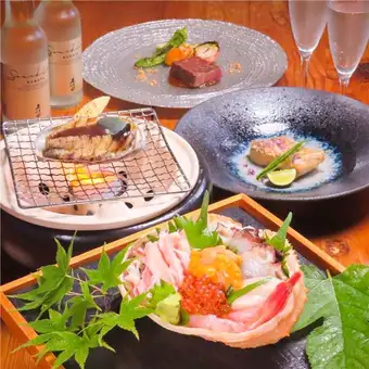 【2時間飲み放題付き】全8品8000円(税込)コース