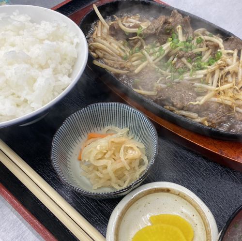 The menu is mainly meat, as you'd expect from a yakiniku restaurant.