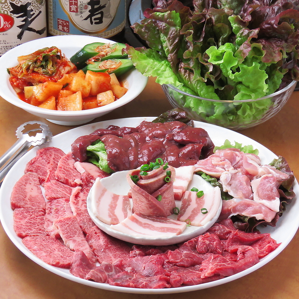 ファミリーセット】9500円（税込）3～4人様用＜全8品＞ | 焼肉 富士苑
