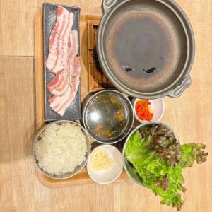 サムギョプサル定食
