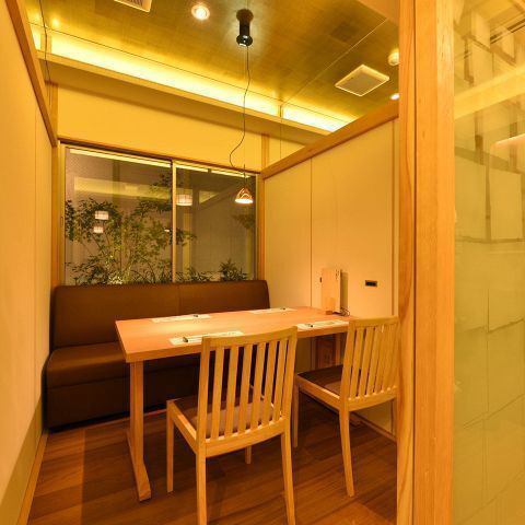 Private rooms provide a private space♪ Perfect for important dates and business meetings